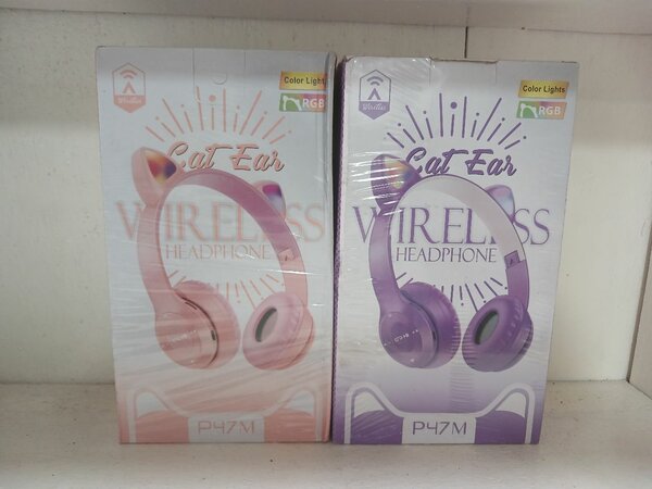 Casque sans fil oreilles chat