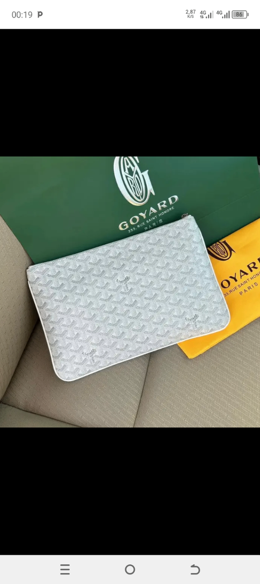 Porte-cartes Goyard en cuir