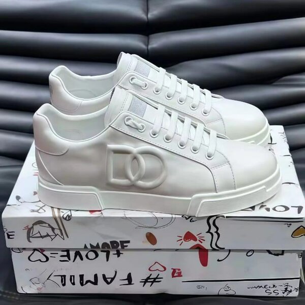 Chaussures Baskets Dior Homme Blanc