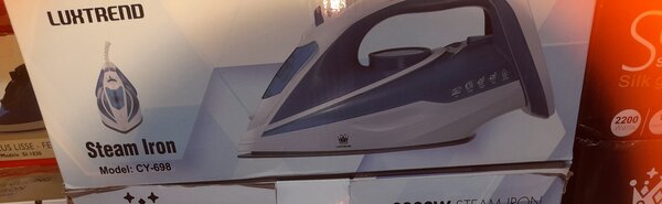 Fer à repasser vapeur Luxtrend