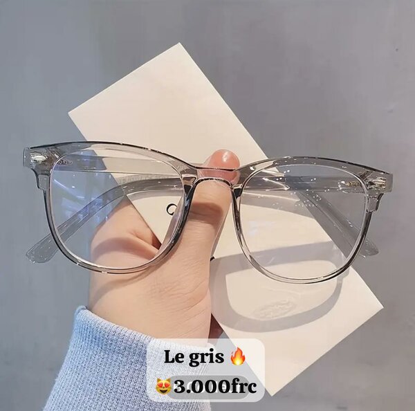 Lunettes de vue transparentes