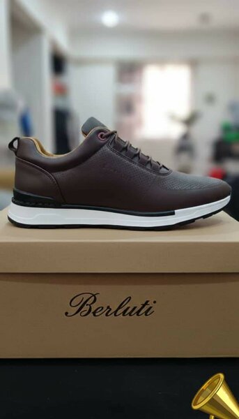 Berluti Baskets en Cuir Homme