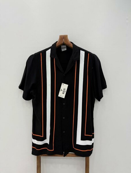 Chemise à rayures pour hommes