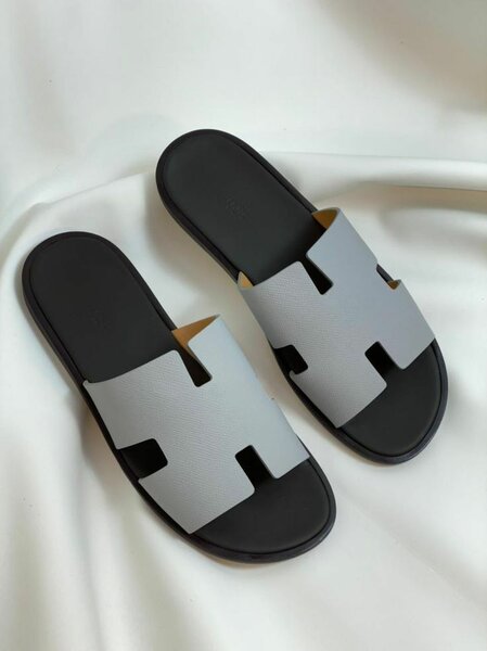 Original leather slippers