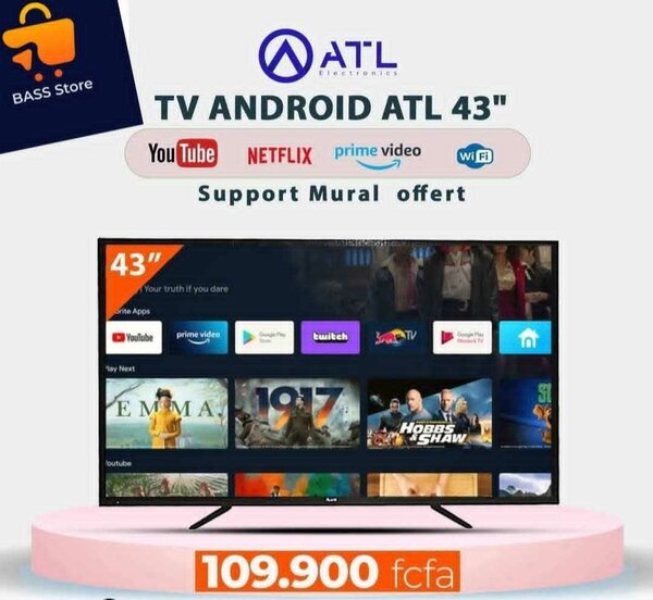 TV Android ATL 43'' - Smart TV avec Android