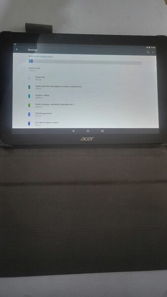 Tablette Acer avec étui