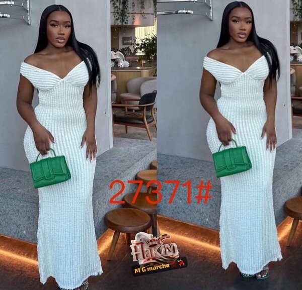 Robe Élégante Blanche