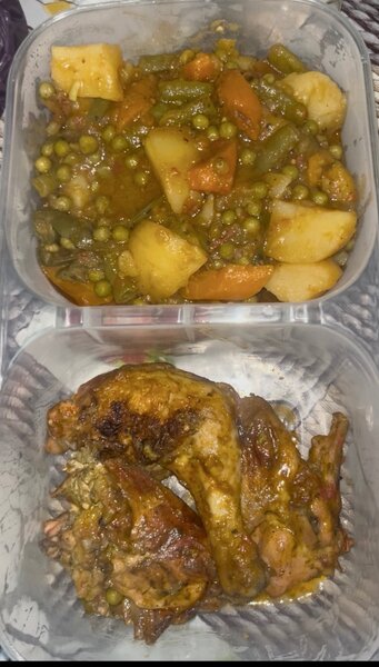 Repas maison savoureux