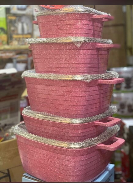 Dessini Granite 19Pcs nonstick cookware set