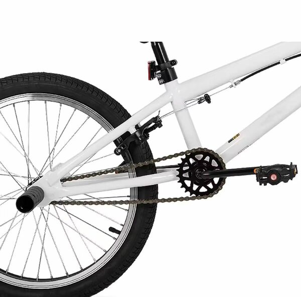 Vélo BMX enfant blanc et noir
