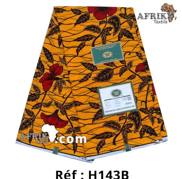 Tissu Africain Wax Hollandais
