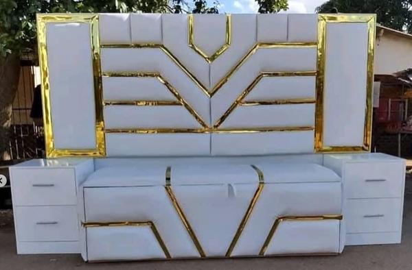 Bedside tables with headboard