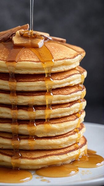 Pancakes au sirop dérable