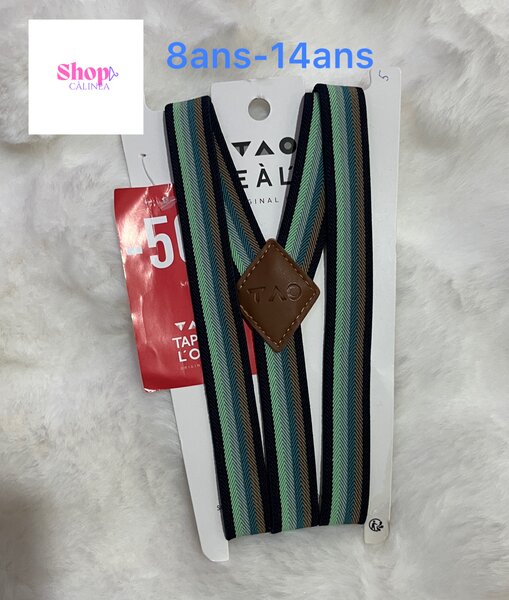 Bretelles Élastiques Enfant 8-14 ans