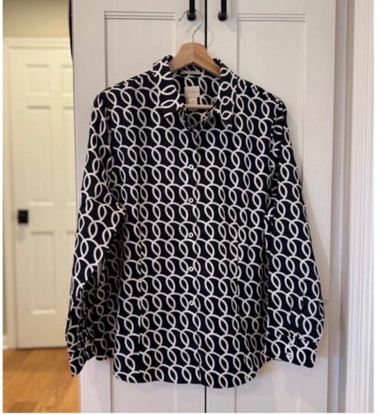 Chemise imprimée pour femme élégante