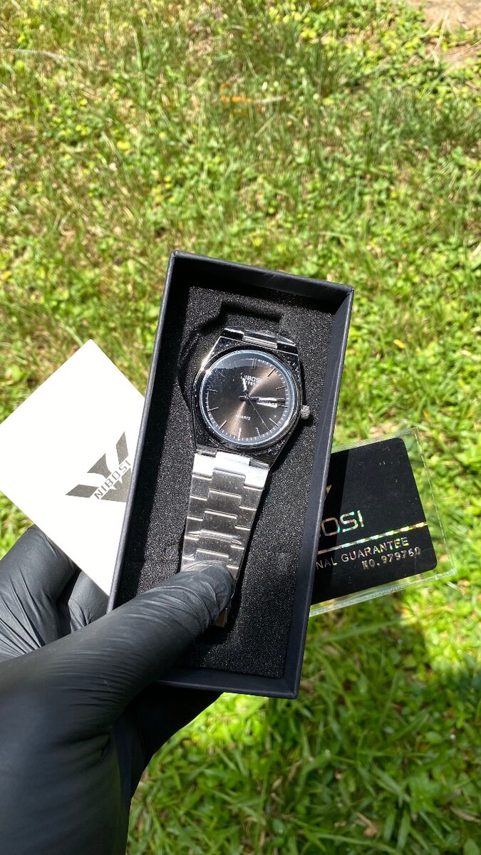 Montre en acier inoxydable