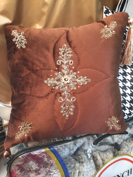 Hand made cushion