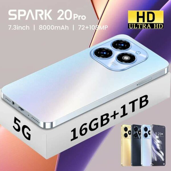 SPARK 20 Pro 5G 16GB+1TB
