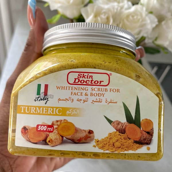 Whitening scrab for face & body