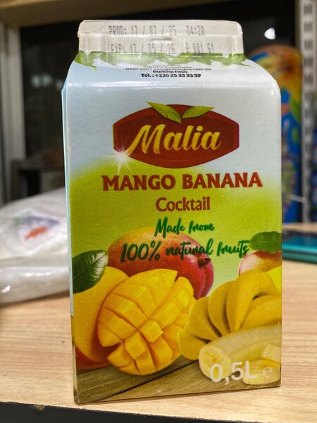 Cocktail Mangue Banane 0.5L