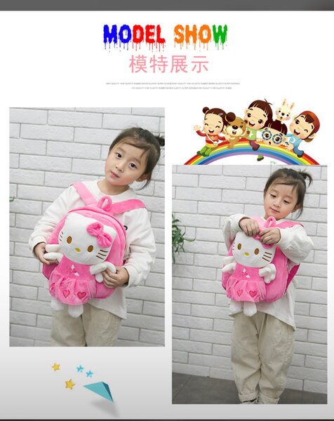 Sac à dos enfant Hello Kitty
