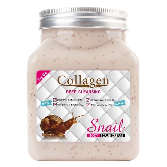Crème Exfoliante Collagène Escargot