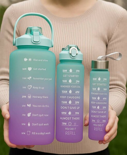 Ensemble de 3 gourdes