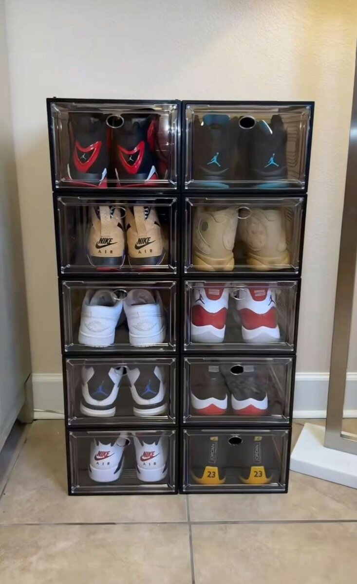 Portable shoe rack