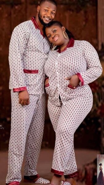 Pyjama Couple Doux et Confortable