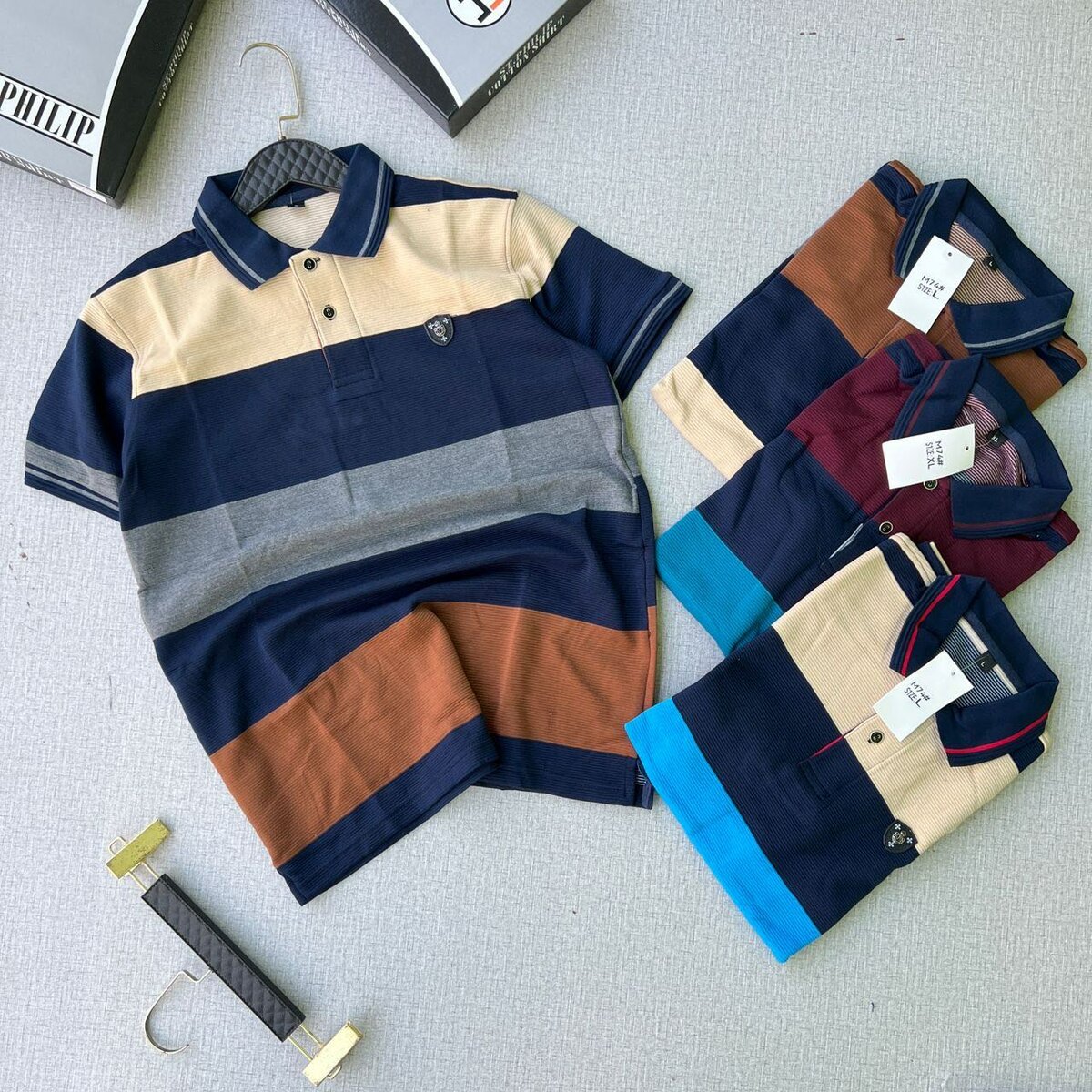 Striped Lacoste Shirts