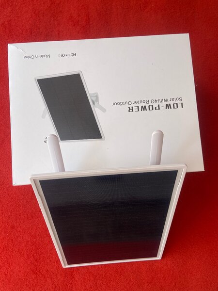 Outdoor solar router