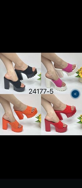 Sandales à talons chics