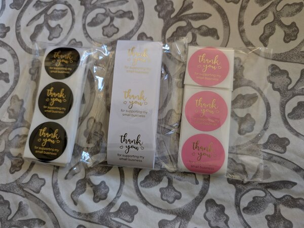 Autocollants Merci 38mm