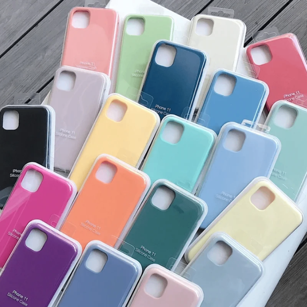 Coque Silicone iPhone Colorée