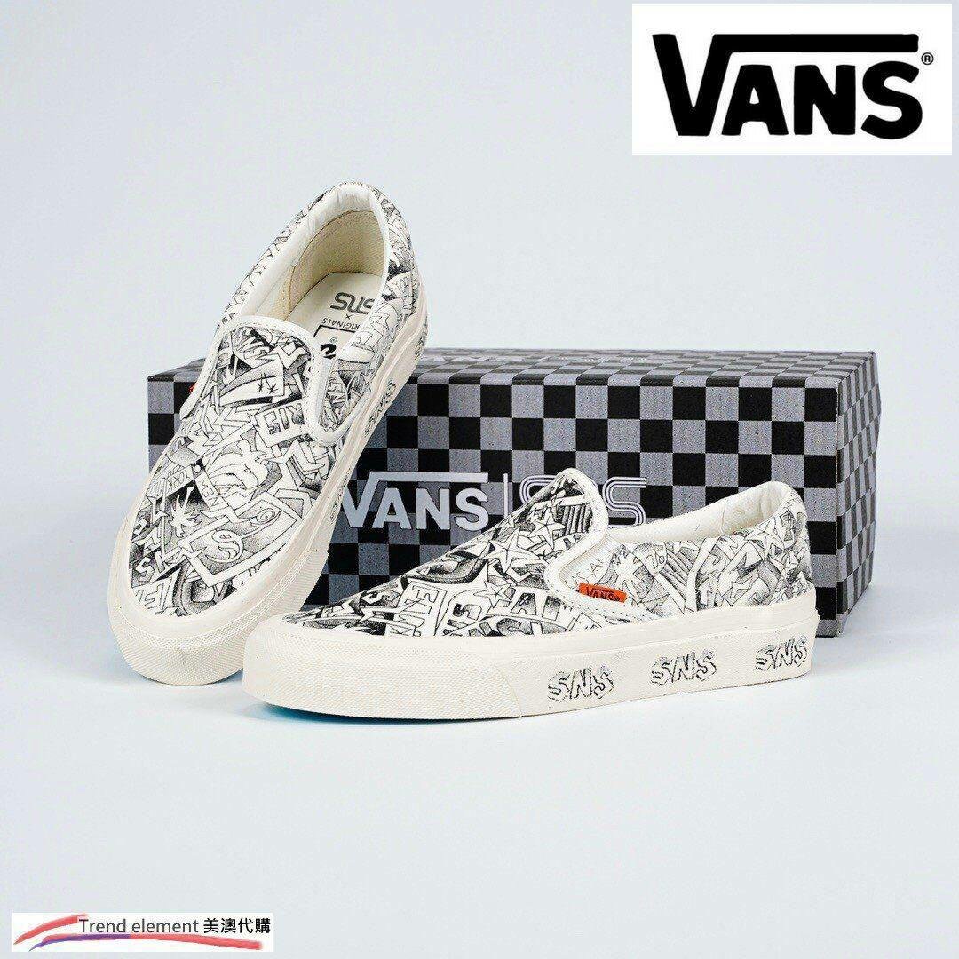 Vans Slip-On Graffiti Sneakers