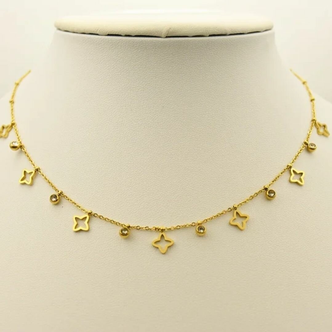 Gold Star Charm Necklace