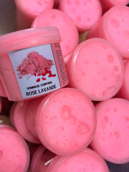 Gommage Corporel Rose Lavande