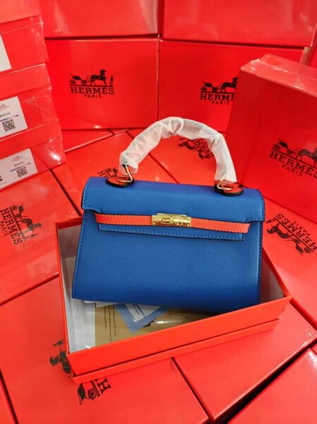 Sac à Main Hermès Bleu Luxe