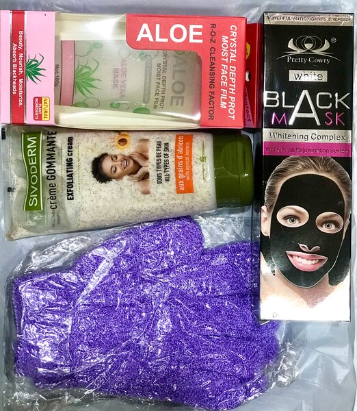 Set de soins visage exfoliant