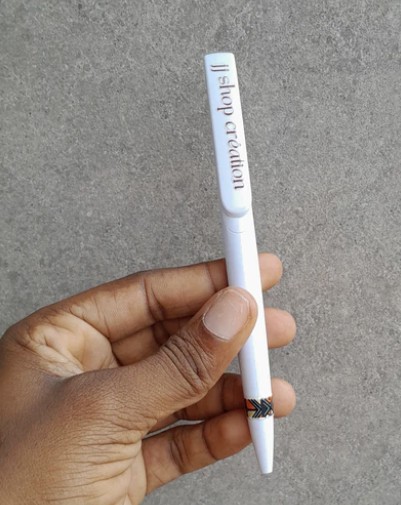 Stylo à motif pagne