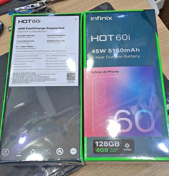 Infinix Hot 60i 128Go 8Go RAM