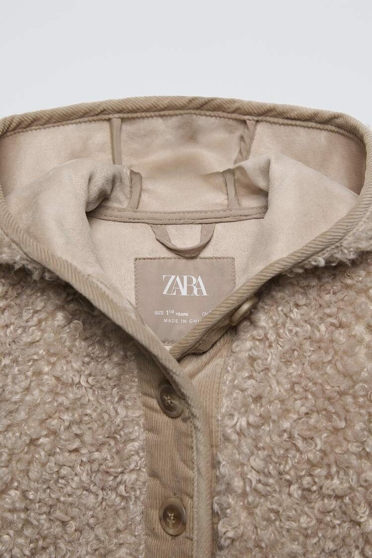Куртка Тедди от ZARA