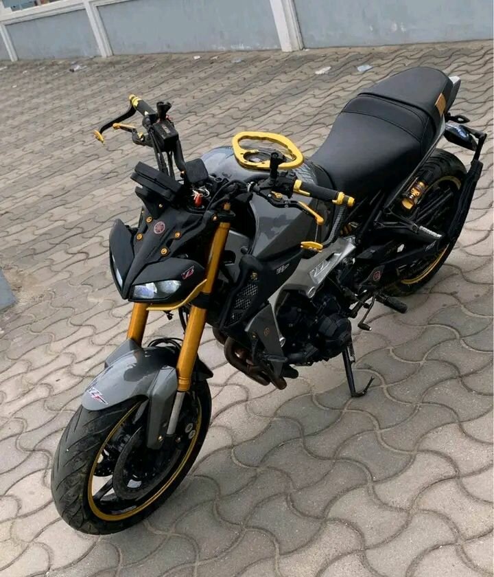 Yamaha MT-09 personnalisée