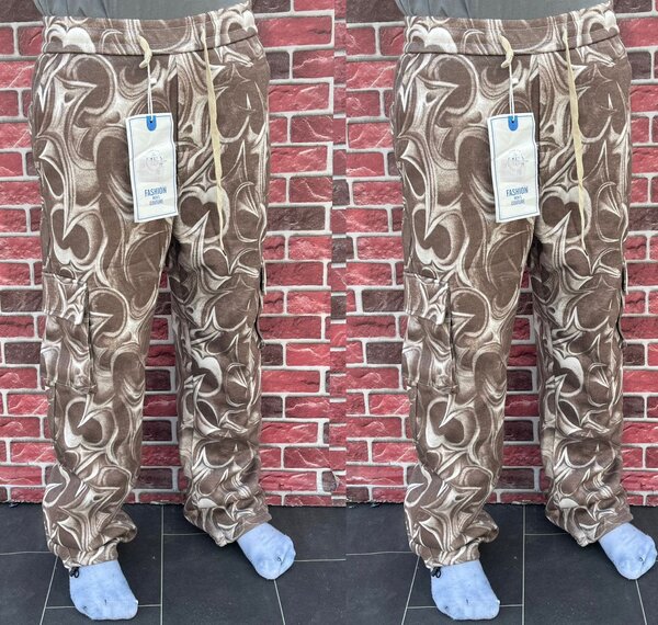 Pantalons cargo imprimés homme