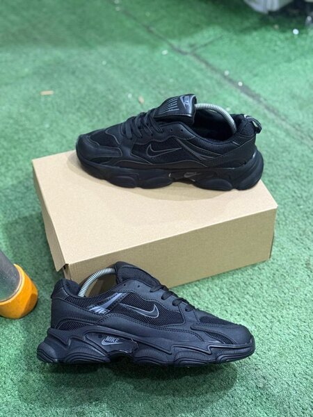 Baskets noires stylées homme