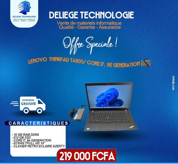 Lenovo ThinkPad T480S i7