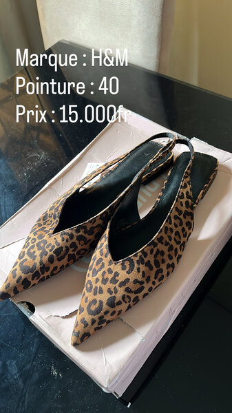 Escarpins léopard H&M 40