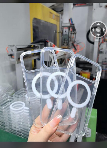 Coque transparente MagSafe