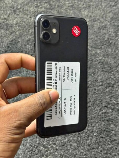 Smartphone 128GB Noir Débloqué