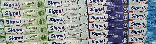 Dentifrice signal intégral 8